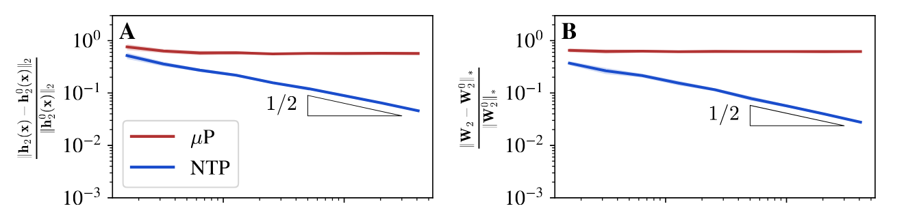 不同参数化方案下的训练表现
